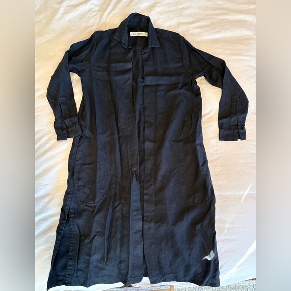 Zii Ropa duster linen coat - Picture 8 of 15